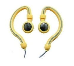 Geeko Innovate Hook On Ear Dynamic Stereo Earphones Cream YESHSP-101-CRM