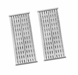 Bbq Ration Stainless Steel Cooking Grid Replacement For Select Charbroil Performance Magnum Urban 2-BURNER Gas Grill Set Of 2