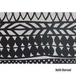Charcoal Printed Kitchen Glove - Batik