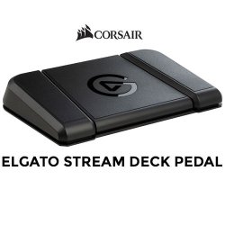 Elgato Stream Deck Pedal Hands-free Studio Controller 3 Macro Footswitches