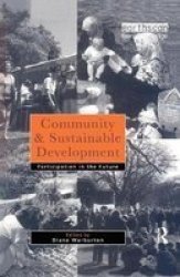 Community And Sustainable Development