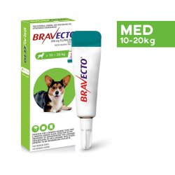 Bravecto Spot-on Tick And Flea Control For Dogs - 10KG-20KG Medium