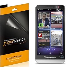 6-PACK Supershieldz- High Definition Clear Screen Protector For Blackberry Z30 + Lifetime Replacements Warranty 6-PACK - Retail Packaging