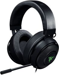 Kraken Razer 7.1 Chroma V2 USB Gaming Headset - Oval Ear Cushions - 7.1 Surround Sound With Retractable Digital Microphone And Chroma Lighting Renewed