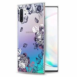 Hello Giftify Samsung Note 10 Plus Case Hellogiftify Vintage Floral Tpu Soft Gel Protective Case For Samsung Note 10 Plus