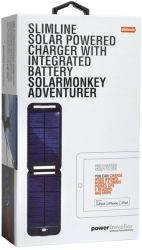 POWERTRAVELLER Solarmonkey Adventurer 3500MAH Slimline Solar Powered Charger With Intergraded Battery