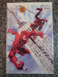 Daredevil Spider-man 1 Limited To 3000 Df Variant Nm - 2001 Very Rare Coa Included