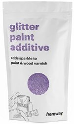 Hemway Glitter Paint Additive 100g / 3.5oz Crystals for Acrylic