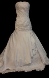 White Wedding Dress Size 8