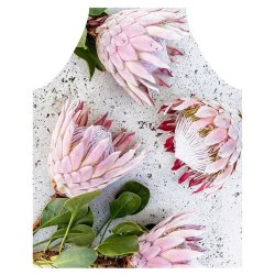 Floral Pink Protea Apron