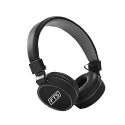 FTS Kd V6 Over-ear Wired Headphones Black