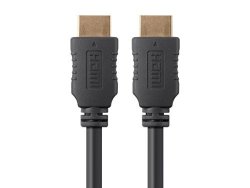 Monoprice 104956 Select Series High Speed HDMI Cable 4K @ 24HZ 10.2GBPS 28AWG 4FT Black