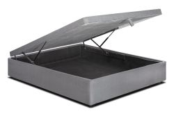 Bed Storage Base Single Standard Length In Grey