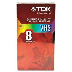 Tdk Standard Grade Vhs Videotape Cassette 8 Hours Each TDK38030 Category: Vcrs And Vcr Accessories
