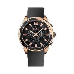 hugo boss chronograph watch black