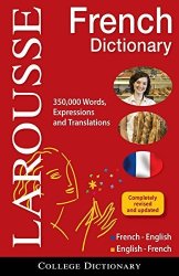 Larousse College Dictionary French-english english-french English And French Edition