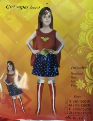 WONDER Girl Costume For Kids