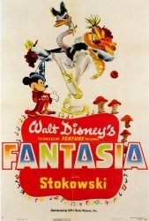 Fantasia Poster Movie 27 X 40 Inches - 69CM X 102CM 1940
