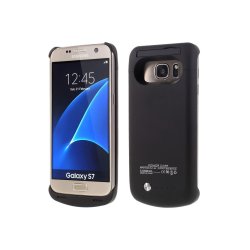 Samsung S7 Battery Case 4200MAH - Black - 1+