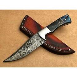 SA Knives Handmade Damascus Steel Hunting Knife