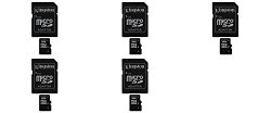 5 X Quantity Of Gopro Hero 3 Black 8GB Micro Sd Memory Card Flash Tf Storage Card With Adapter