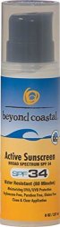 Beyond Coastal 8 Oz. Active Sunscreen Spf 34 One Color One Size