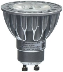 Bulbrite SM16GA-07-25D-930-03 Soraa 7.5W LED MR16 3000K Vivid 25 120V GU10 Dim Silver