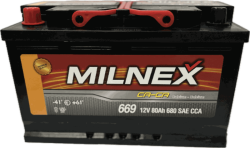 669 - Maintenance-free High Capacity Car Battery