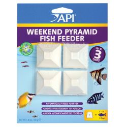Pyramid Weekend Fish Feeder 4PC