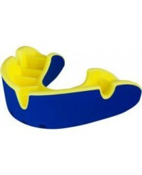 Oppro Mouth Guard in Blue & Yellow