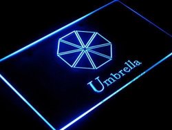 Biohazard Umbrella Resident Evil LED Light Sign