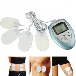 Handheld MINI Electric Full Body Slimming Muscle Pulse Relax Massager With 4PCS Pads