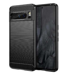 Google Pixel 8 Pro Premium Slim Carbon Fibre Case Black