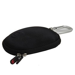 For Apple Magic Mouse I And II 2ND Gen Hard Nylon Eva Storage Carrying Case Bag With Carabiner By Hermitshell Black