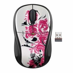 Logitech M317 Wireless Mouse W logitech Unifying Receiver Floral Spiral