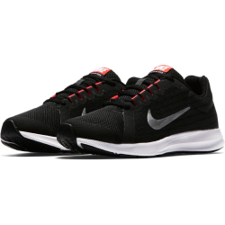 Nike Girls Downshifter 8 GS Running Shoe in Black