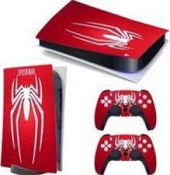 Digital Edition PS5 Sticker Decal Cover For Playstation 5 Console And Controllers PS5 Skin Sticker Spider-man