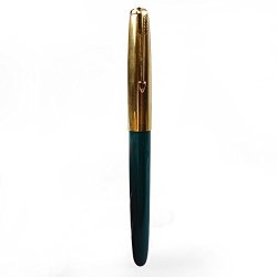 Hero Simplestyle Extra Light Green Smooth Writing Fountain Pen Golden Cap Brand New