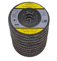 Pack Of 10 Flap Discs 115MM - 80 Grit