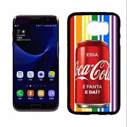 Sysjk Samsung Galaxy S7 Edge Case This Coke Is A Fanta Lgbt Gay Pride Love Respect For Samsung Galaxy S7 Edge Generation PC Material