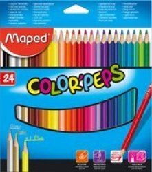 MAPEX Maped Colour Pencils 24'S - Color'peps