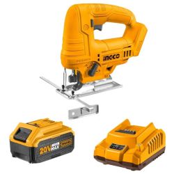 Ingco - Lithium-ion Jig Saw With Charger And 4.0AH Battery