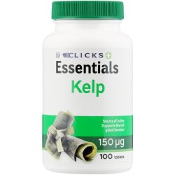 Clicks Essentials Kelp Tablets 100 Tablets