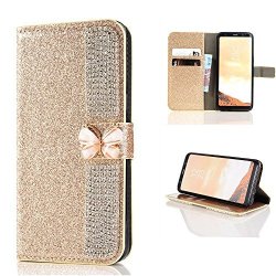 Wallet Making Elaco Leather Card Magnetic Case Cover For Samsung Galaxy S8 5.8INCH S8 Plus 6.2INCH Gold S8 Plus 6.2INCH