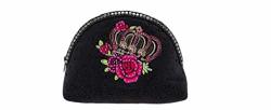 Mary Frances Accessories Makeup Bag Queen Of Everything Beaded Cosmetic Case For Women