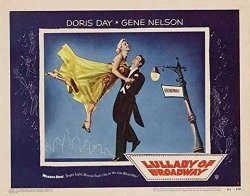 Pop Culture Graphics Lullaby Of Broadway Poster Movie 1951 Style B 11 X 14 Inches - 28CM X 36CM Doris Day Gene Nelson S.z. Sakall Billy De Wolfe Gladys George