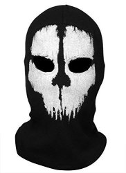 Yiding Call Of Duty 10 Cod Ghost Balaclava Logan Skull Face Mask Hood Biker