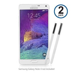 Samsung Galaxy Note 4 Stylus Boxwave Familiar Design Ultra Sensitive Replacement S Pen 2-PACK For Samsung Galaxy Note 4 Winter White
