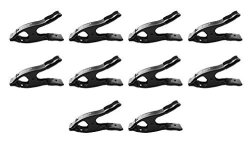 Rock Solid Pony "a" Spring Clamp 2" - Black 10 Pack