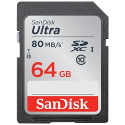SanDisk - Ultra Sdhc 64GB 80MBS Class 10 Uhs I